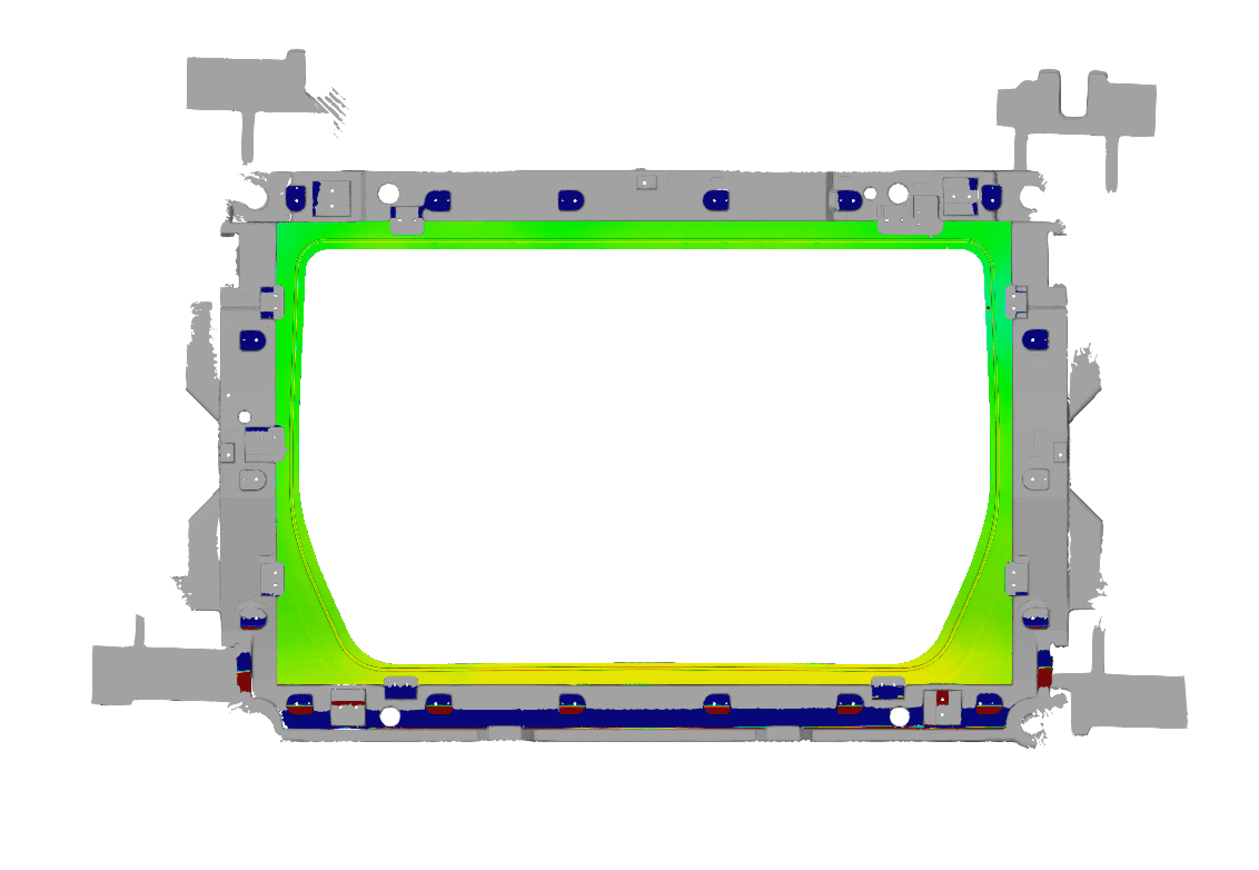 3D扫描仪助力大尺寸汽车钣金件模具加工检测(图4)